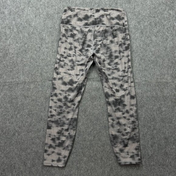 Varley Let's Go Cropped Leggings Women's Size Large Gray Black - Picture 3 of 11